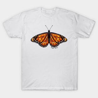 Halloween Monarch Butterfly T-Shirt